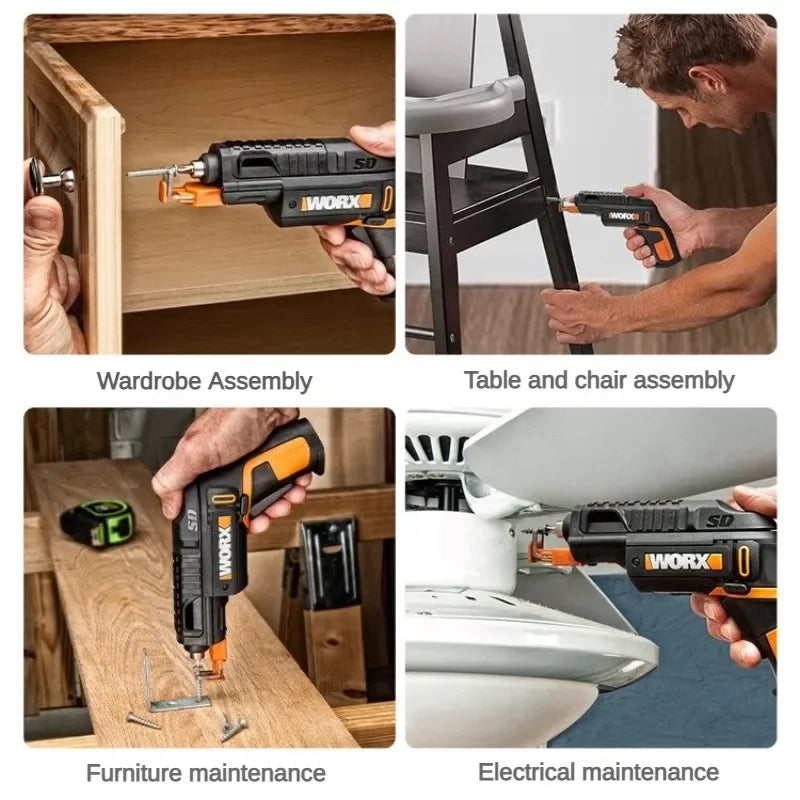 Mini Cordless Electric Screwdriver Gun