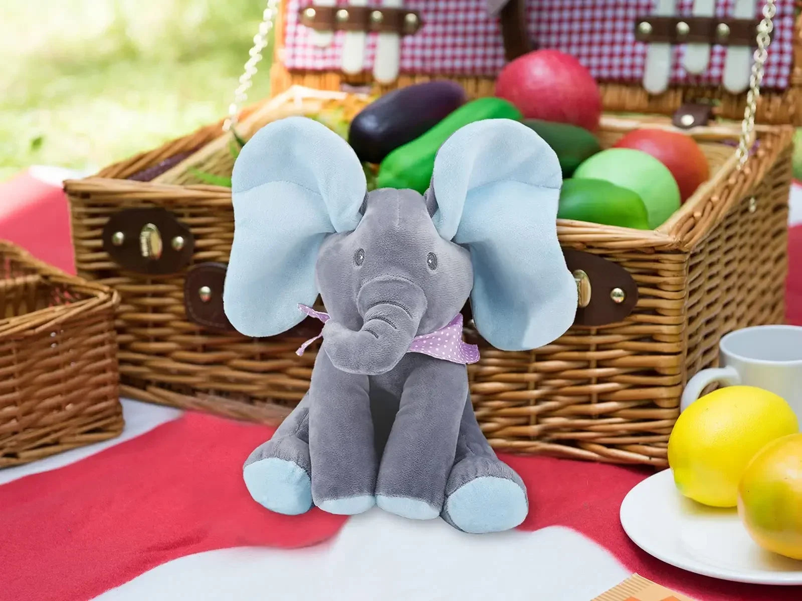 Hide and Seek Elephant Plush Toy