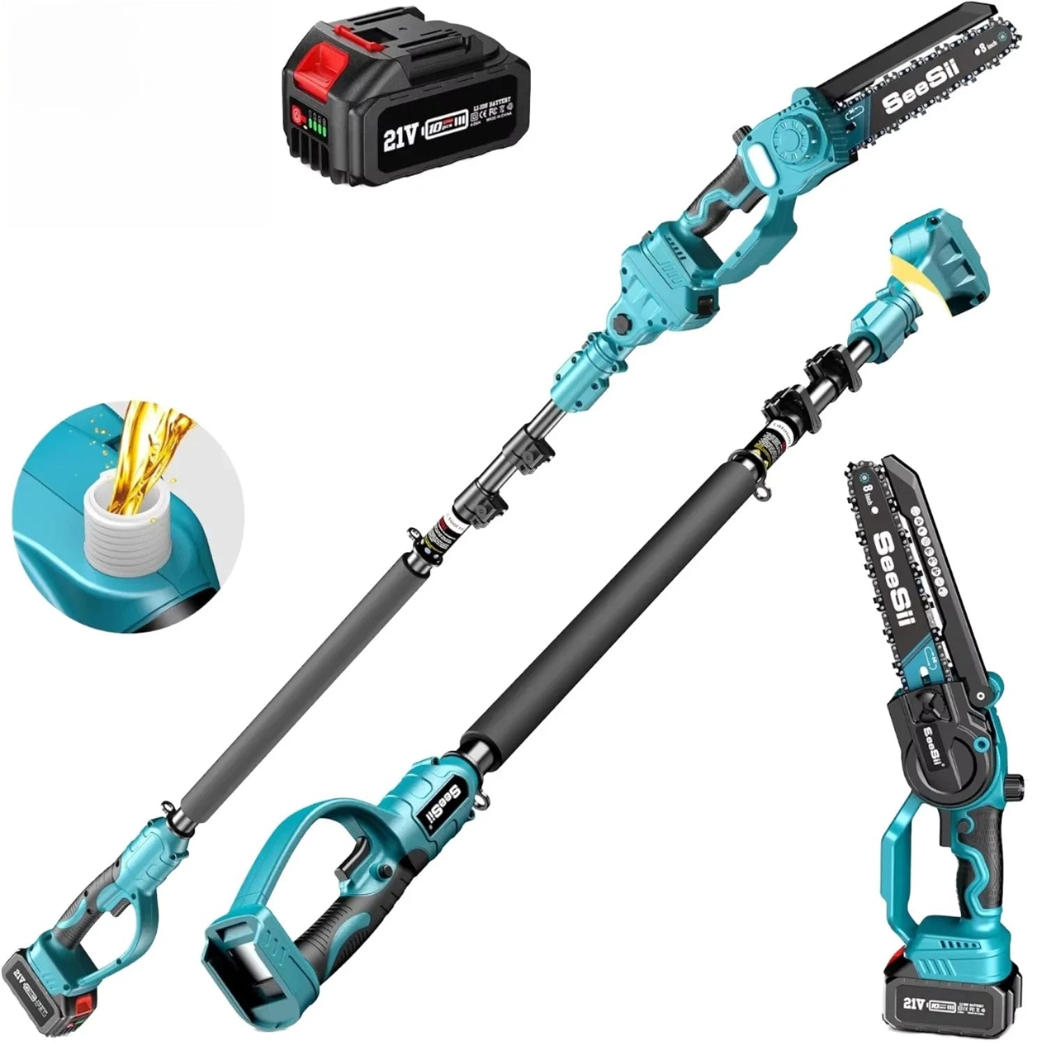 Cordless Electric Telescopic Pruning Shears