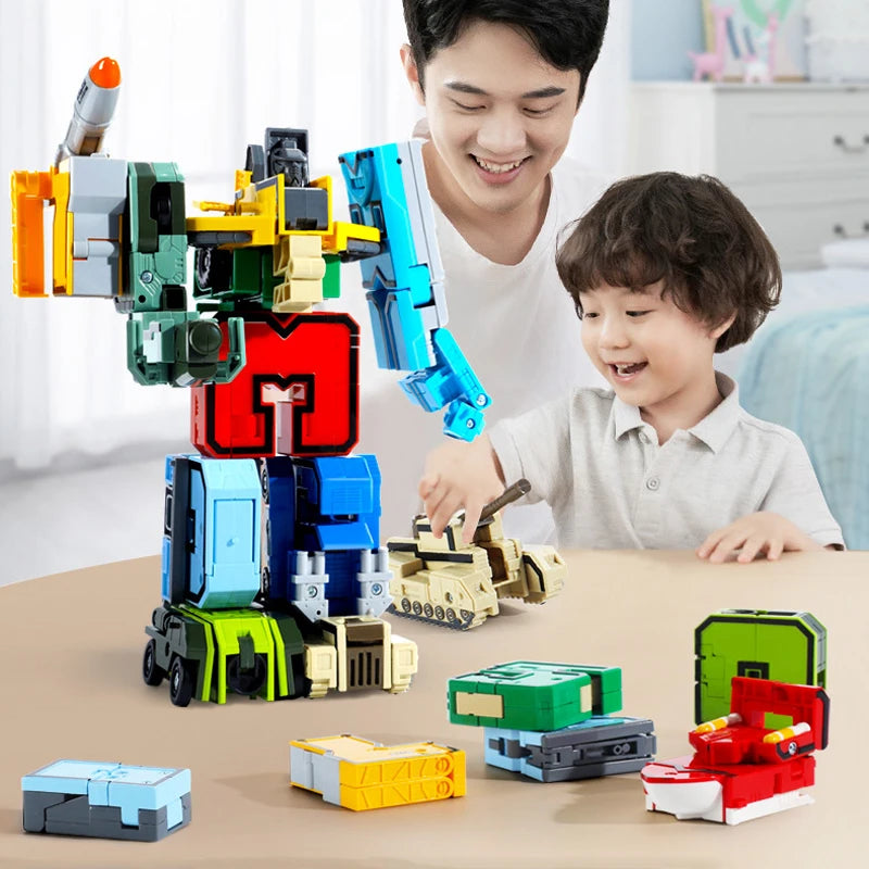 Educational Transforming Robot Car Toy