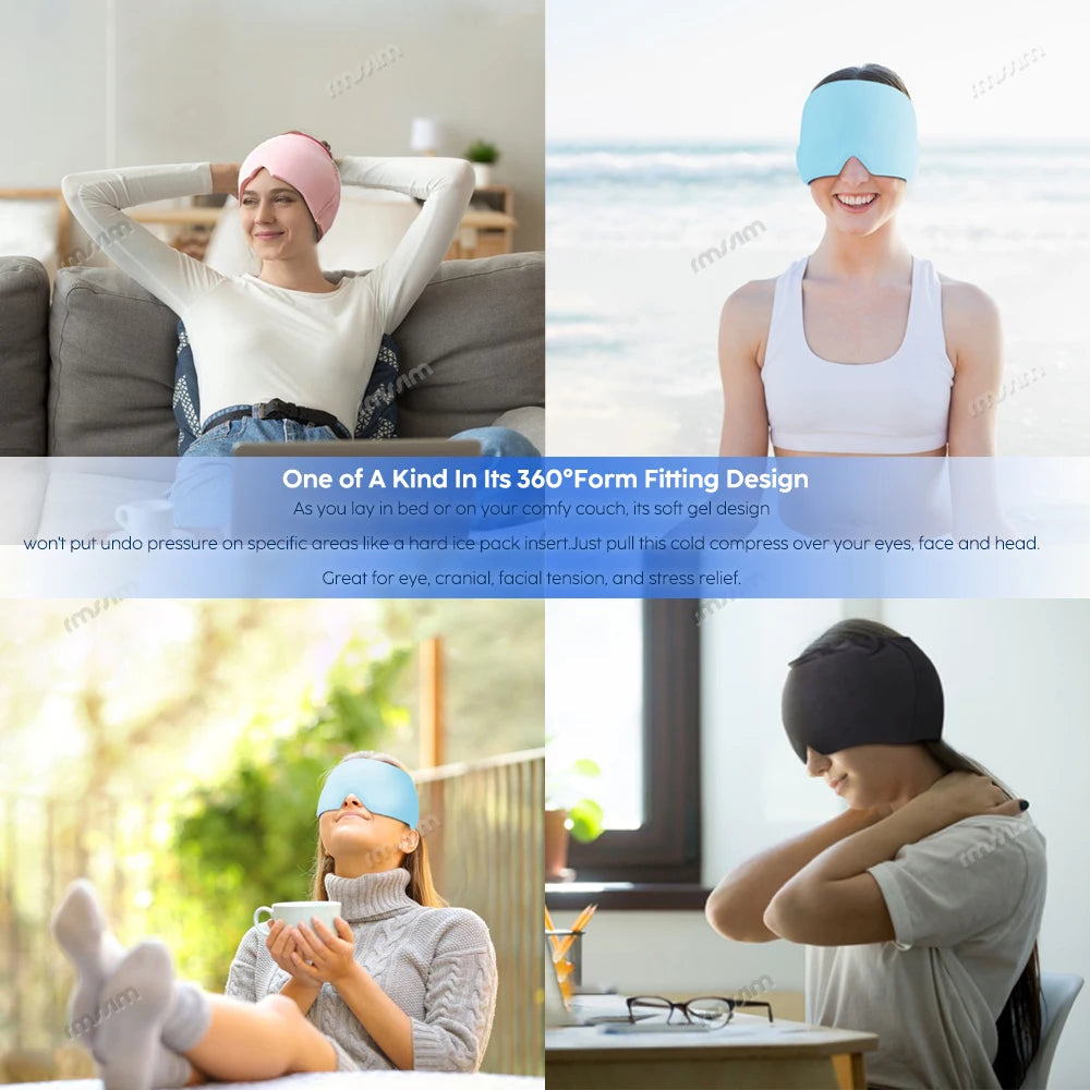 Headache Relief Ice Gel Eye Mask