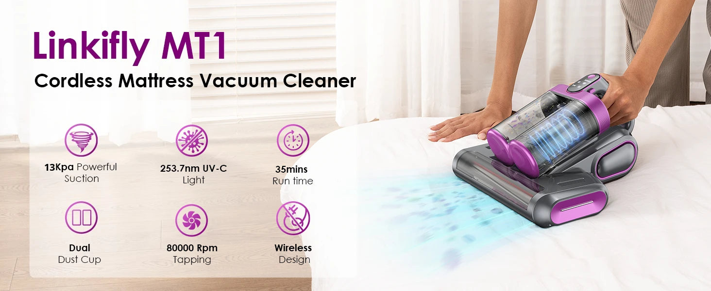Ultrasonic Cordless Vacuum Cleaner