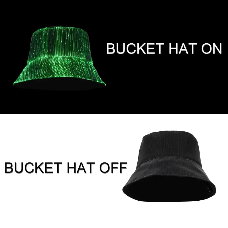 LED Glowing Bucket Hat