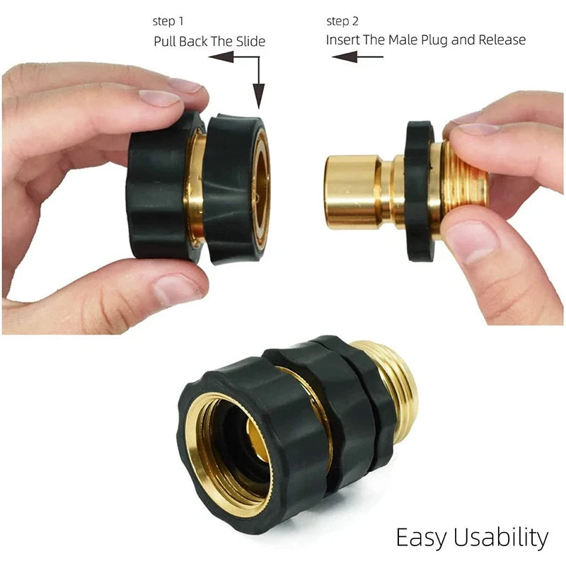High-Pressure Hose Quick Connector
