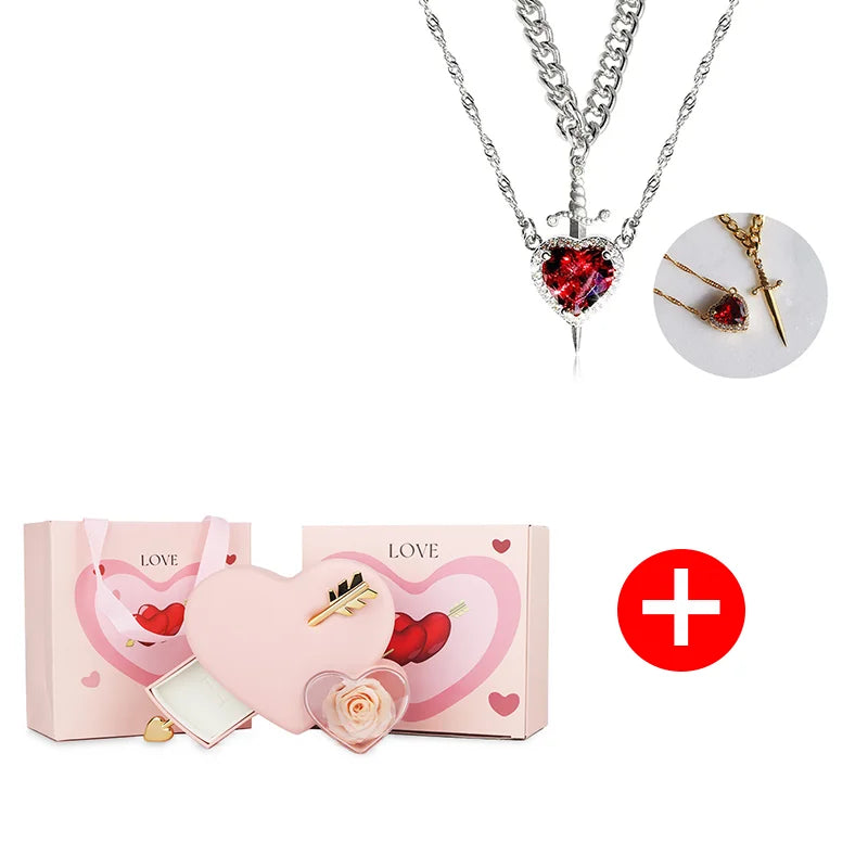 Amour Heart Jewelry Gift Case
