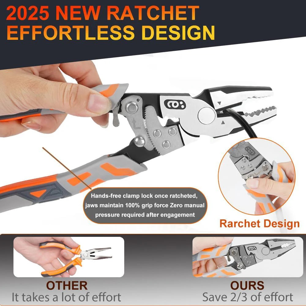 Multifunctional Self Locking Plier