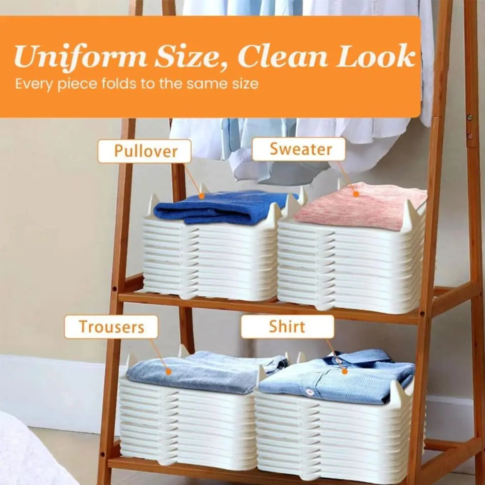 Stackable Lazy Clothes Folding Board