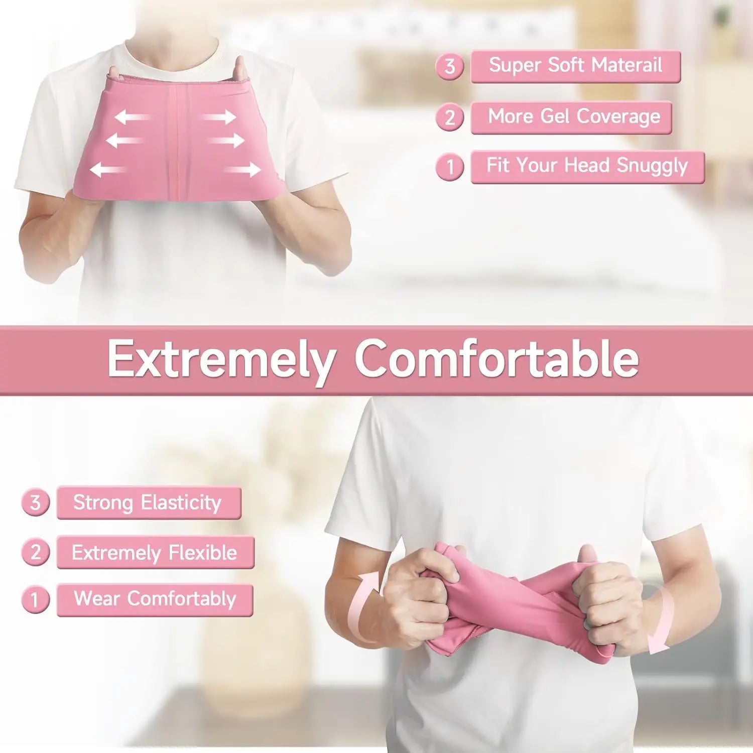 Headache Relief Ice Gel Eye Mask