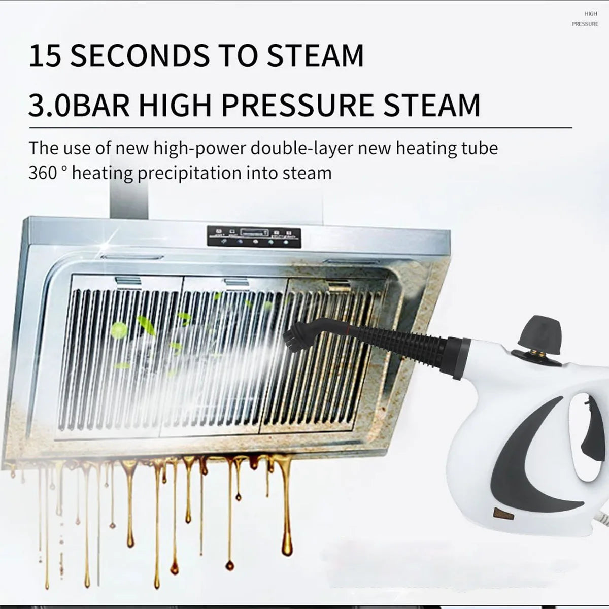 Pressurized Handheld Steam Cleaner