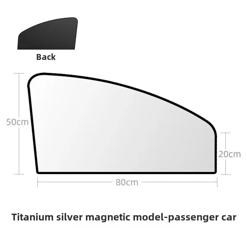 Universal Magnetic Car Window UV Shades