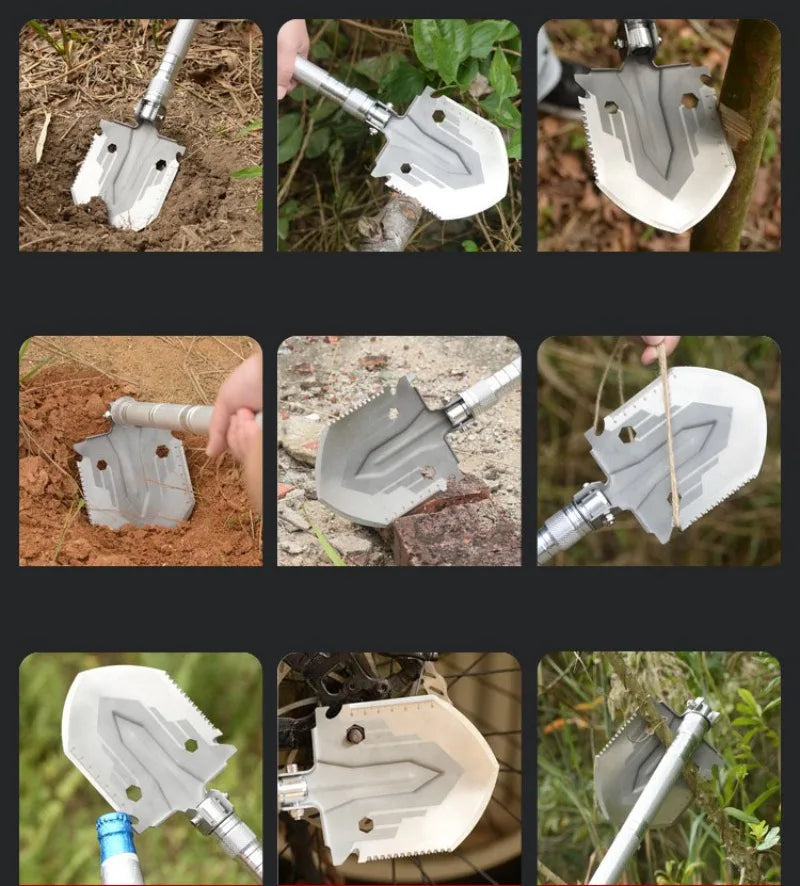 Multifunctional Outdoor Camping Shovel