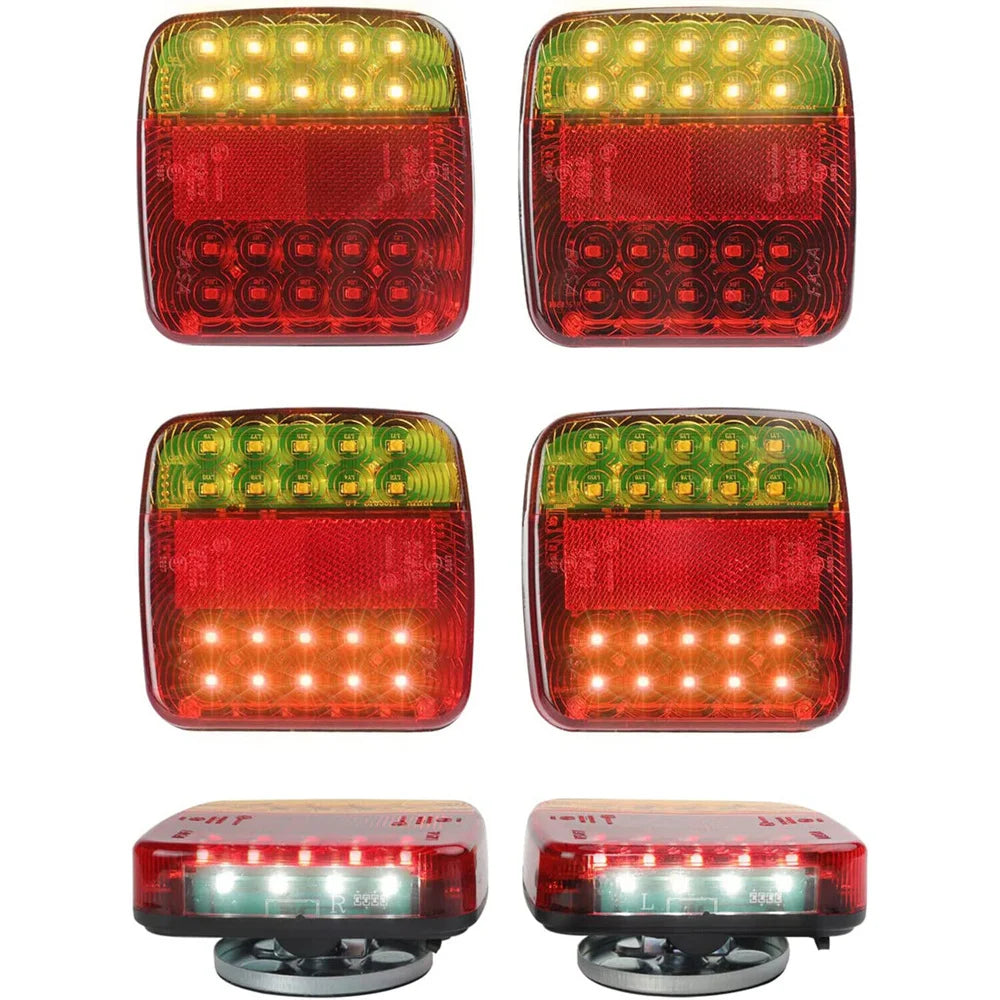 Magnetic Wireless LED Trailer Light 2PCS