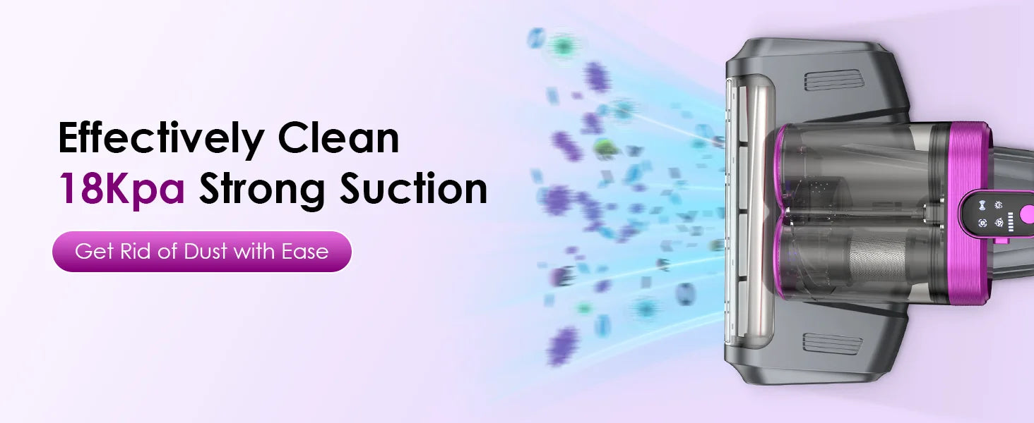 Ultrasonic Cordless Vacuum Cleaner