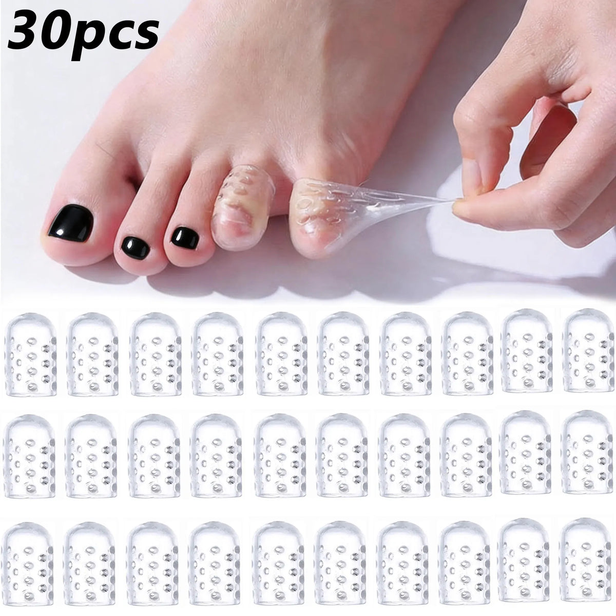Silicone Toe Comfort Caps