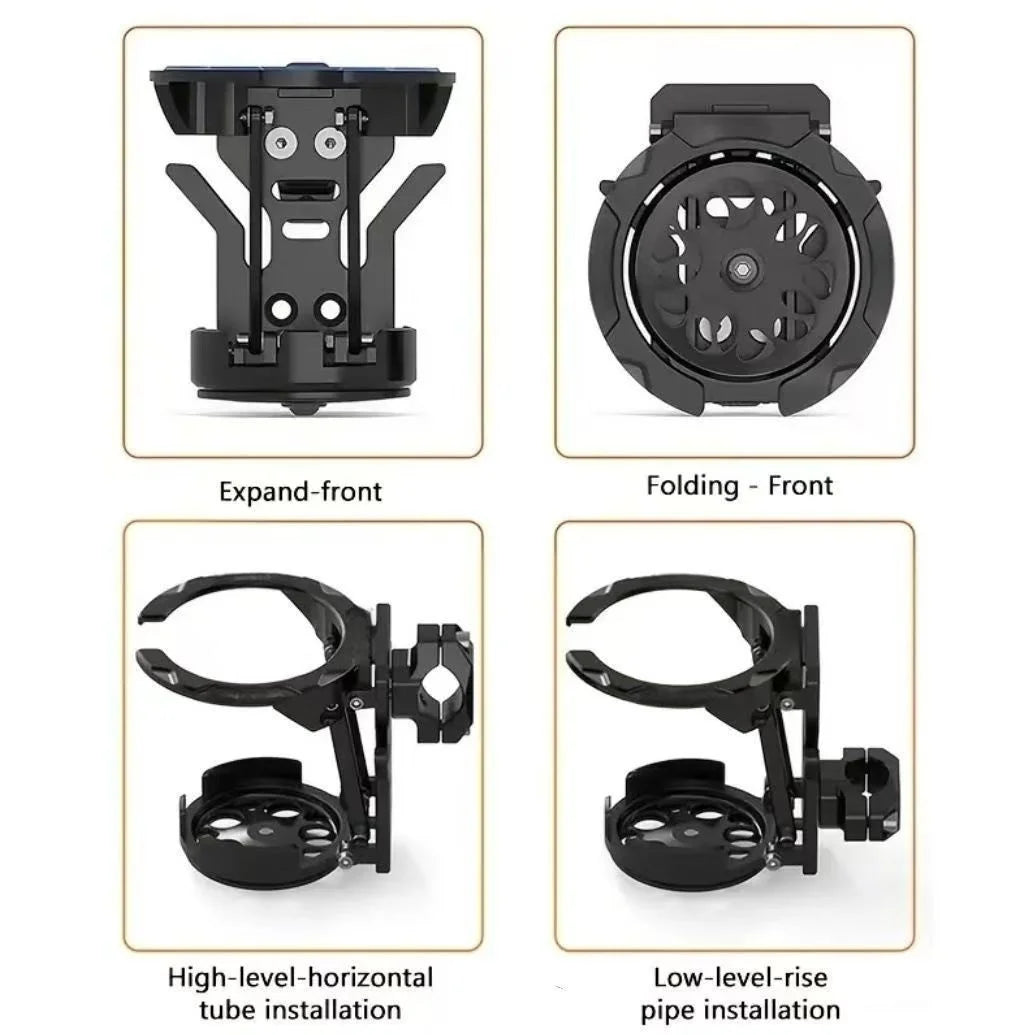 Compact Ride Foldable Cup Holder