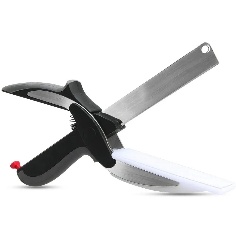 2 in 1 Scissors with Cutting Board