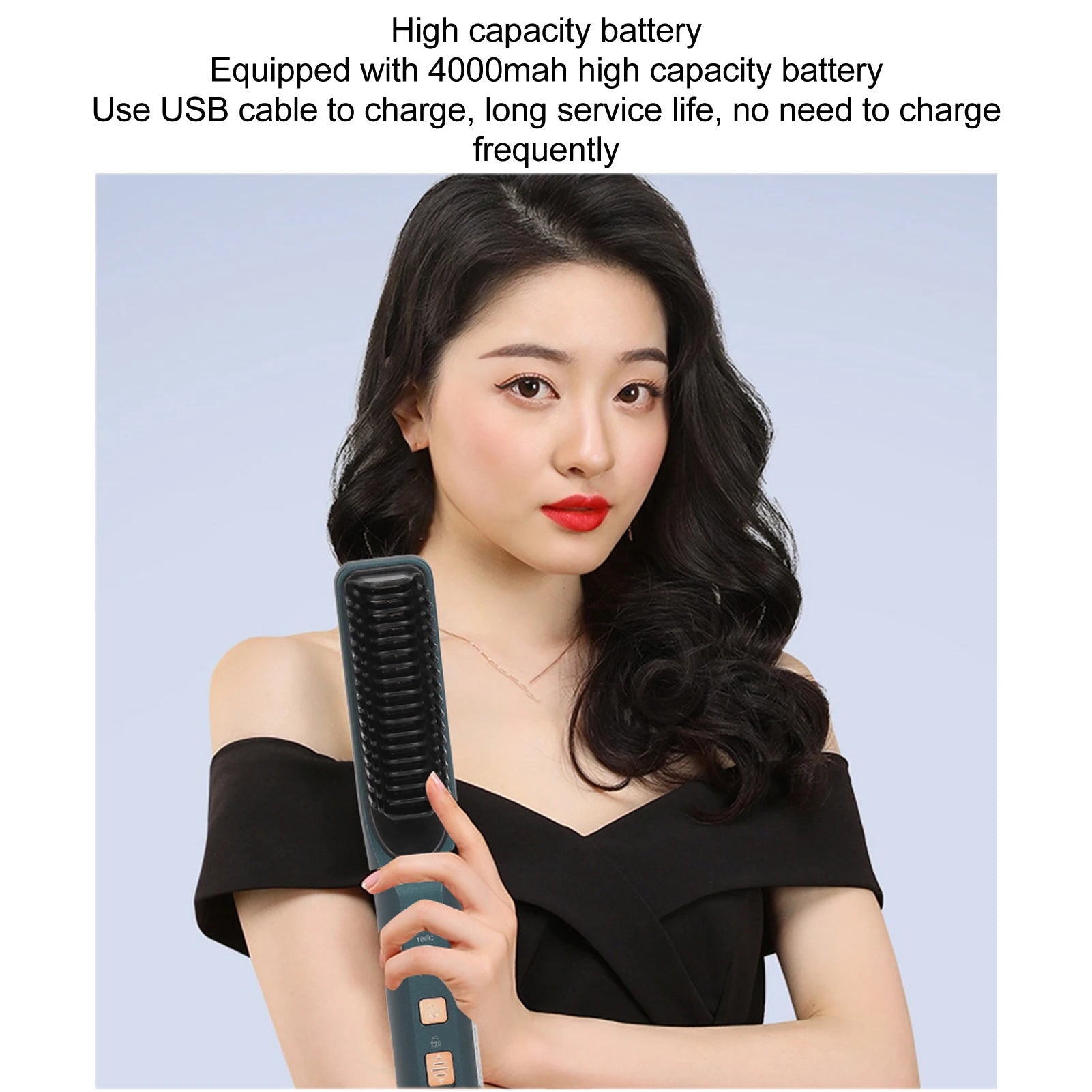 Multifunctional Cordless Hair Straightener