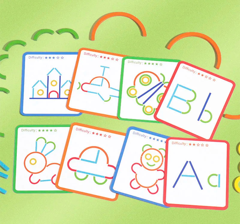 Montessori Wooden Creative Puzzle Toy