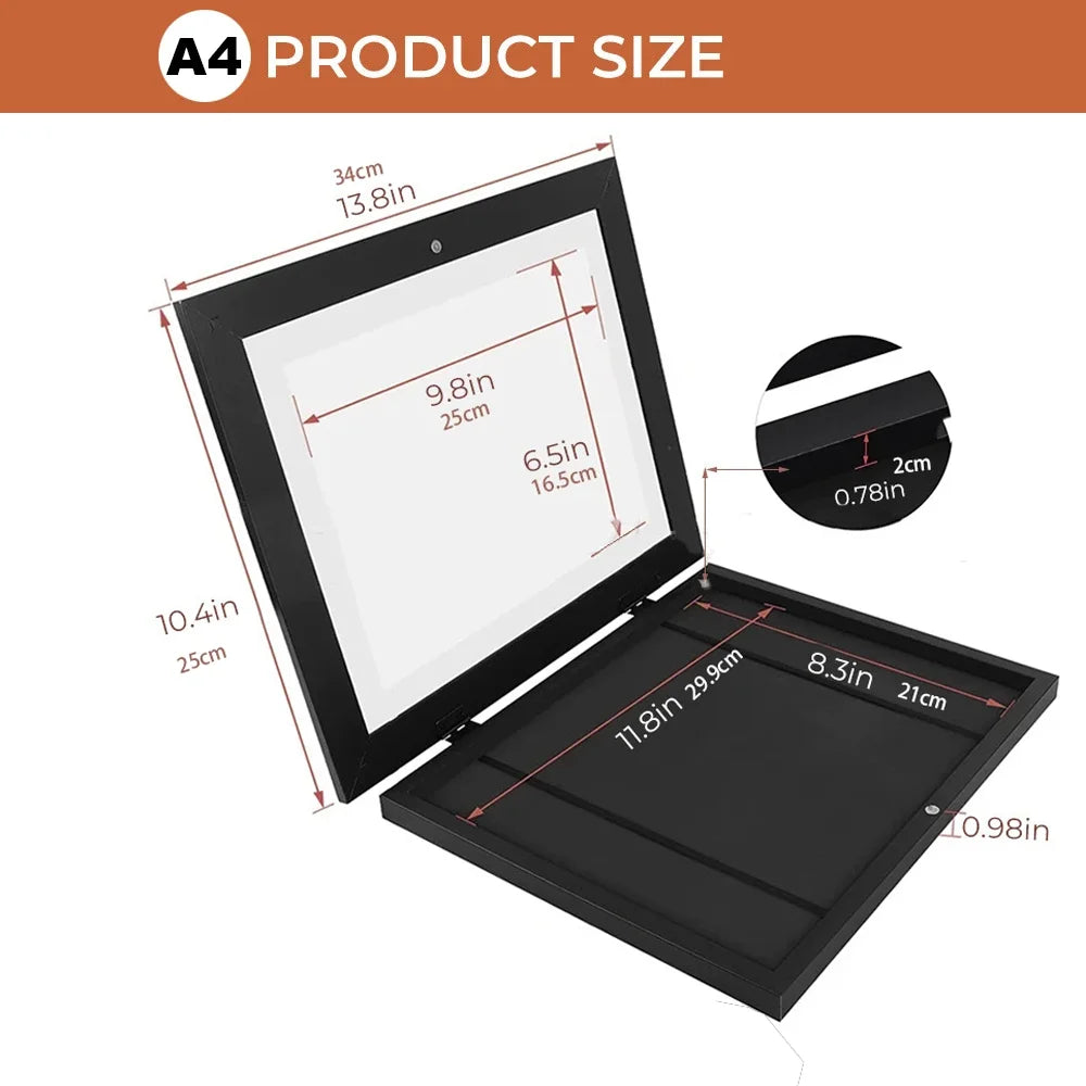 Wall Magnetic Display Frame