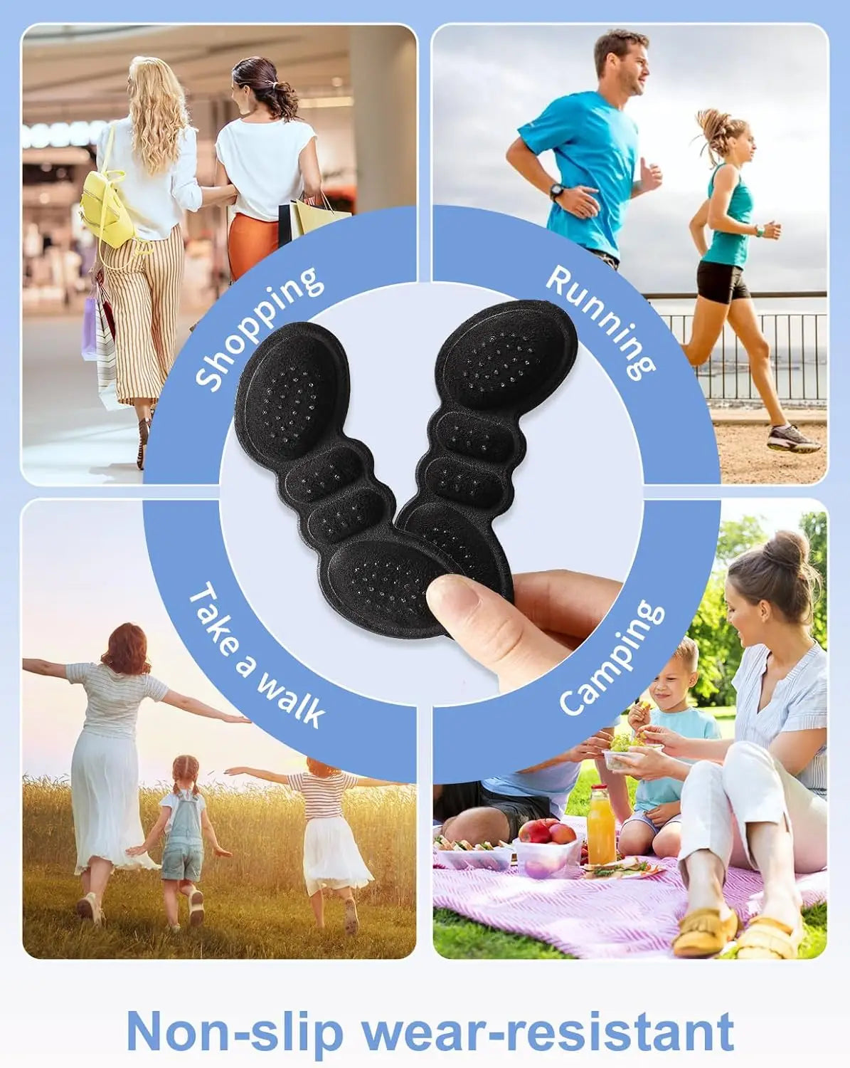 Heel Grip Cushion Pads