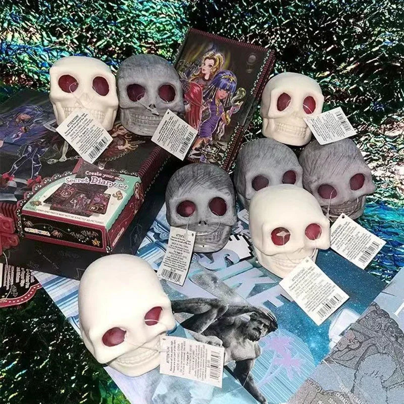 Skull Head Squeeze Fidget Toy