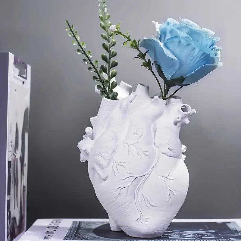 Heart Shaped Flower Vase