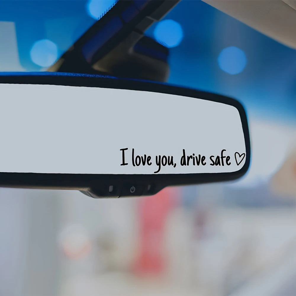 Affectionate Reminder Car Window/Visor Sticker