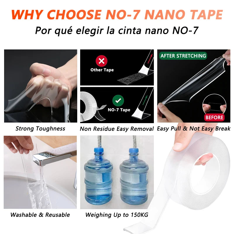 Double Sided Nano Tape - 2Pcs