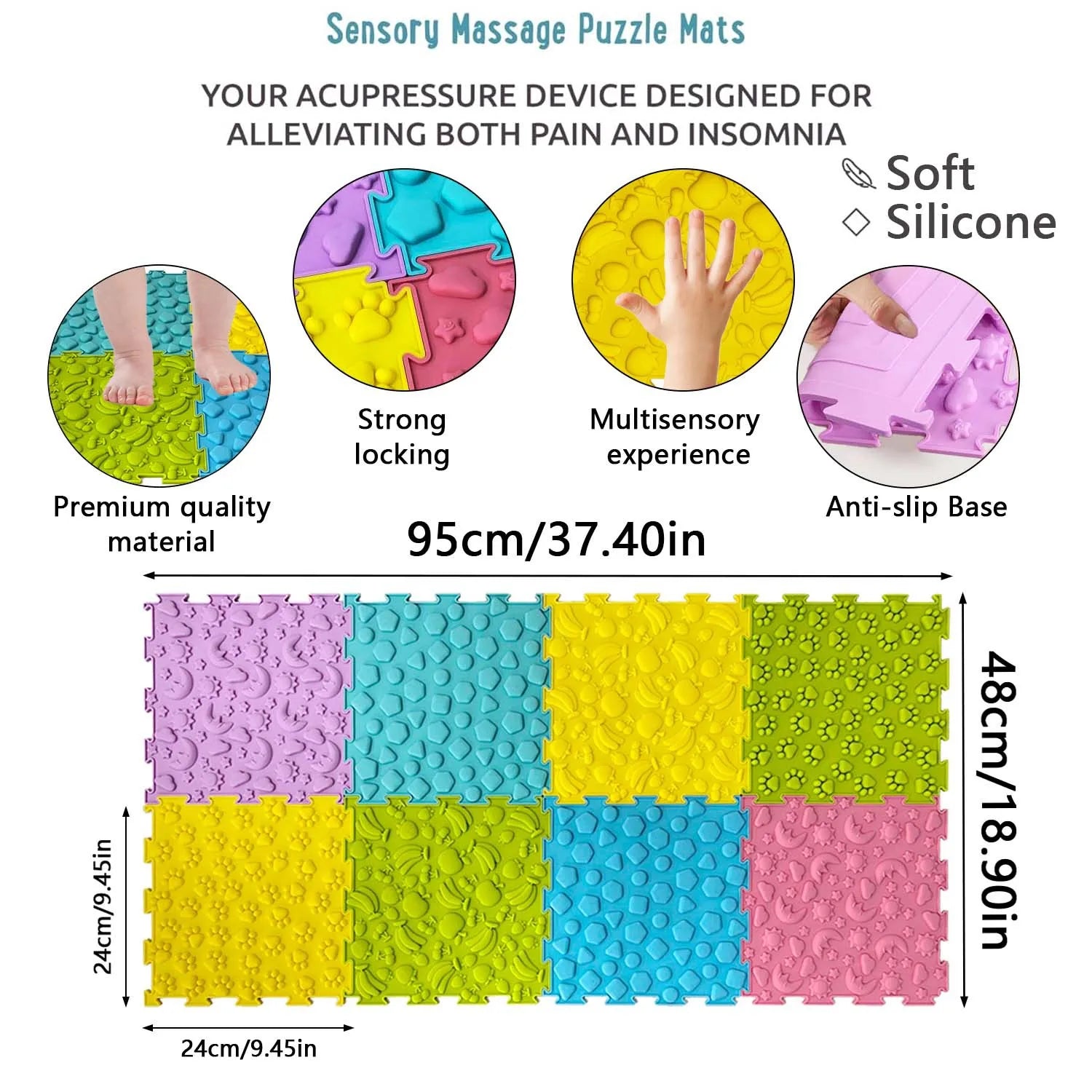 Kids Acupressure Sensory Mat