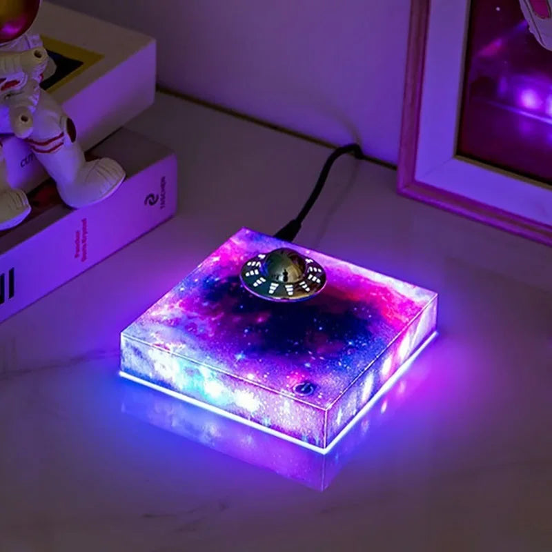 Magnetic Levitating RGB Galaxy Lamp