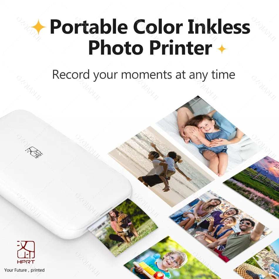 Portable Wireless Photo Printer