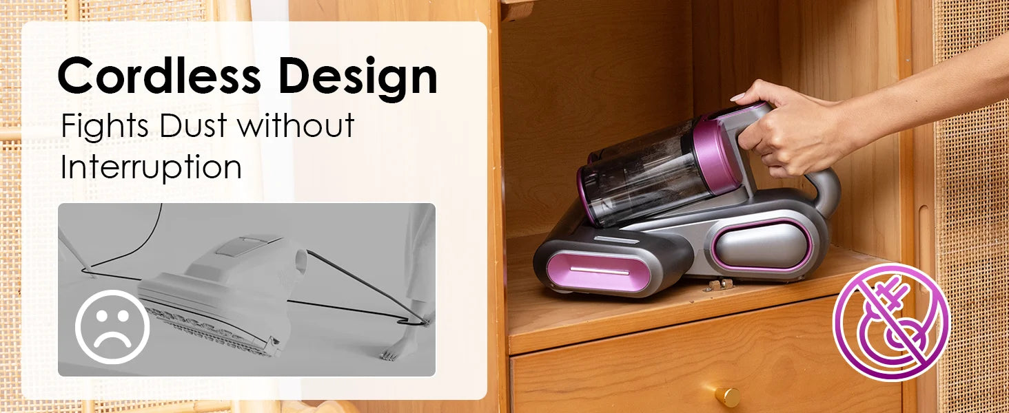 Ultrasonic Cordless Vacuum Cleaner