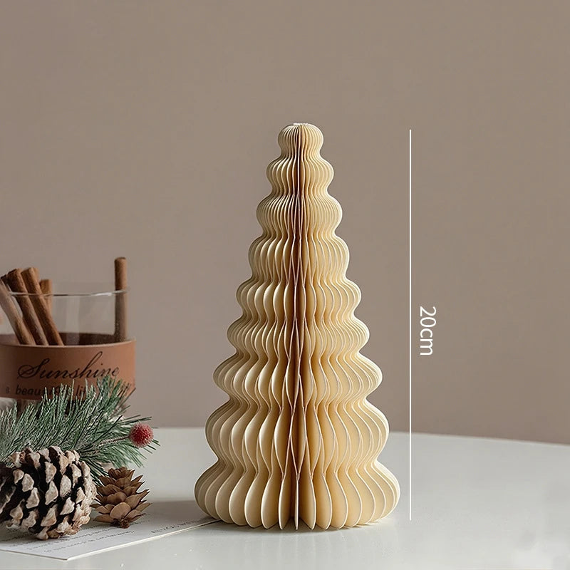 Foldable Paper Honeycomb Christmas Tree