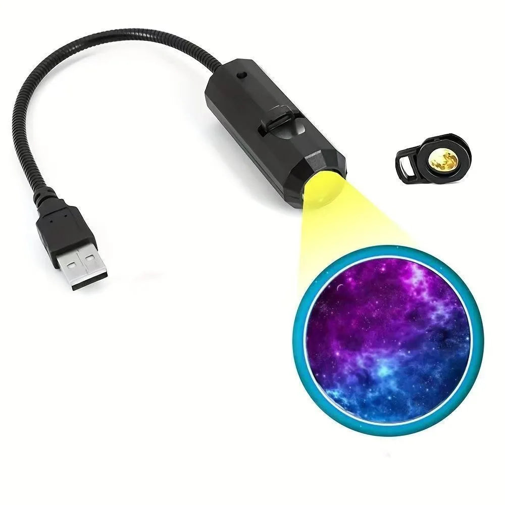 Mini USB Galaxy Projector Lamp