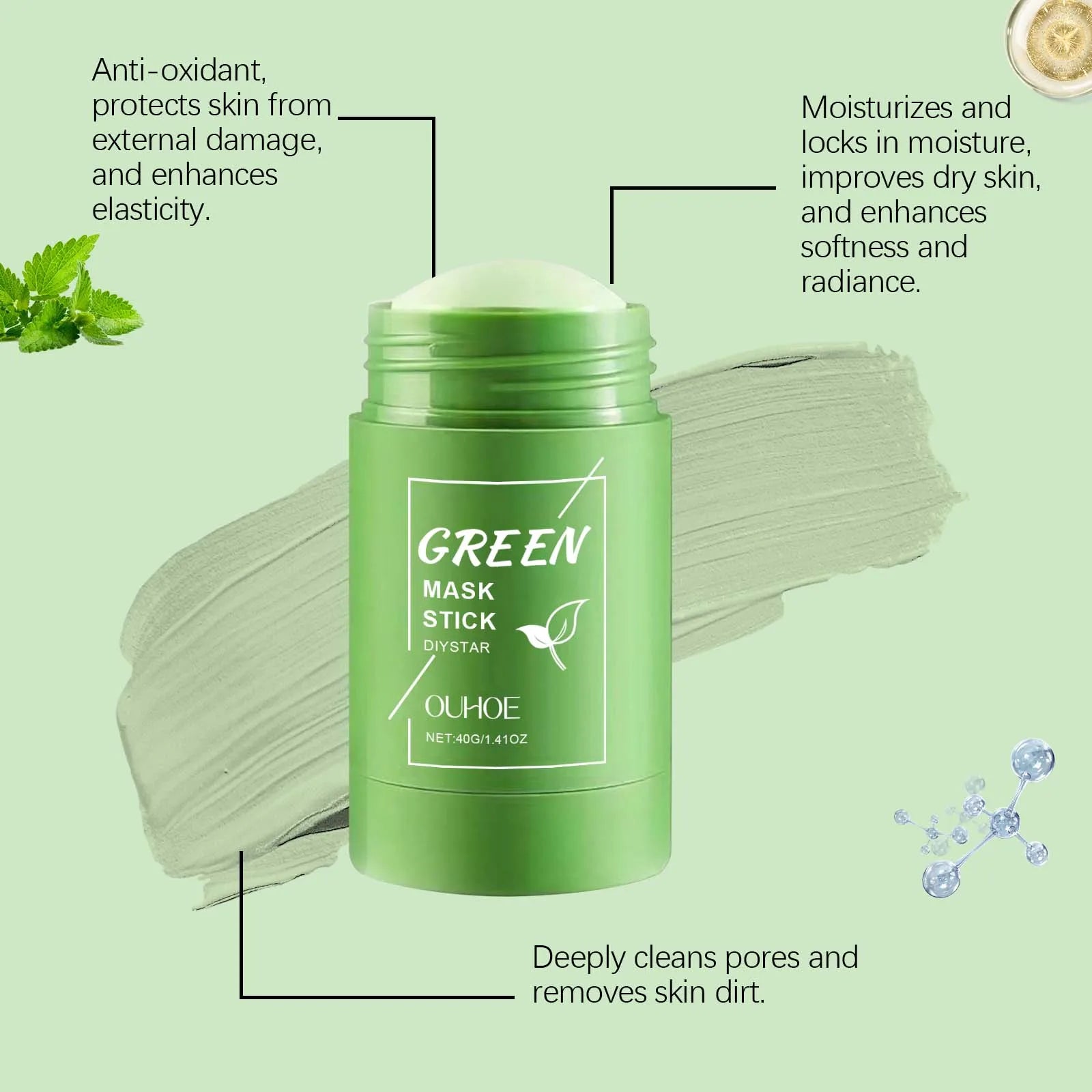 Green Tea Blackhead Remover Mask