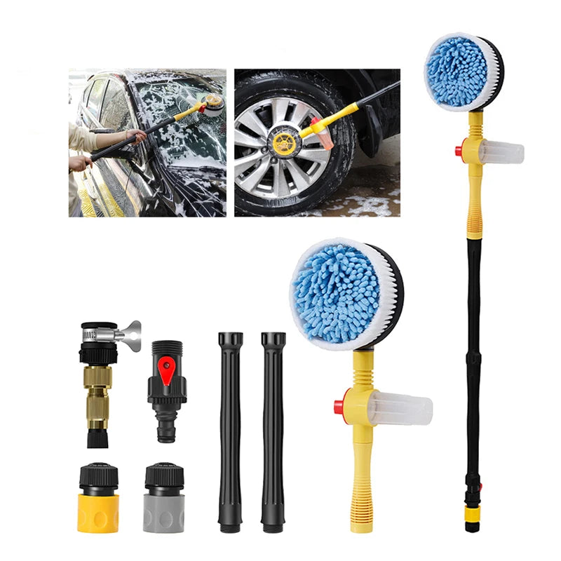 Multifunctional Car Rotary Wash Brush Kit
