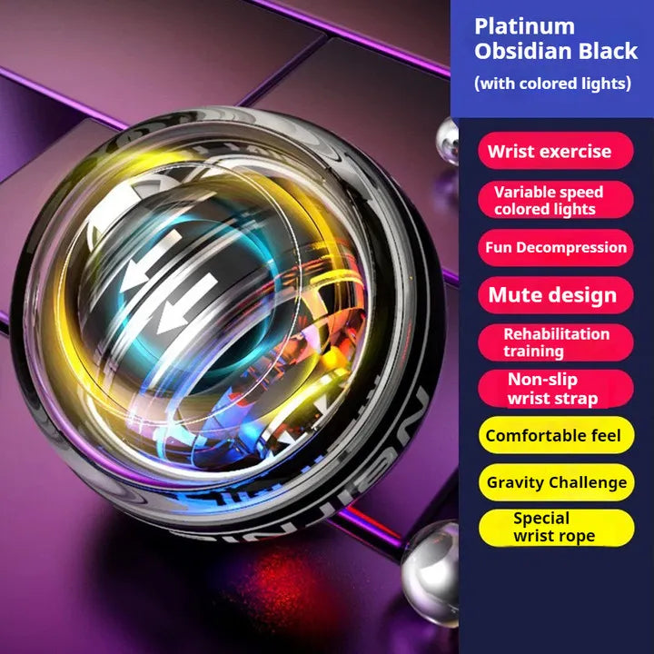 LED Wrist Strengthening Gyro Ball