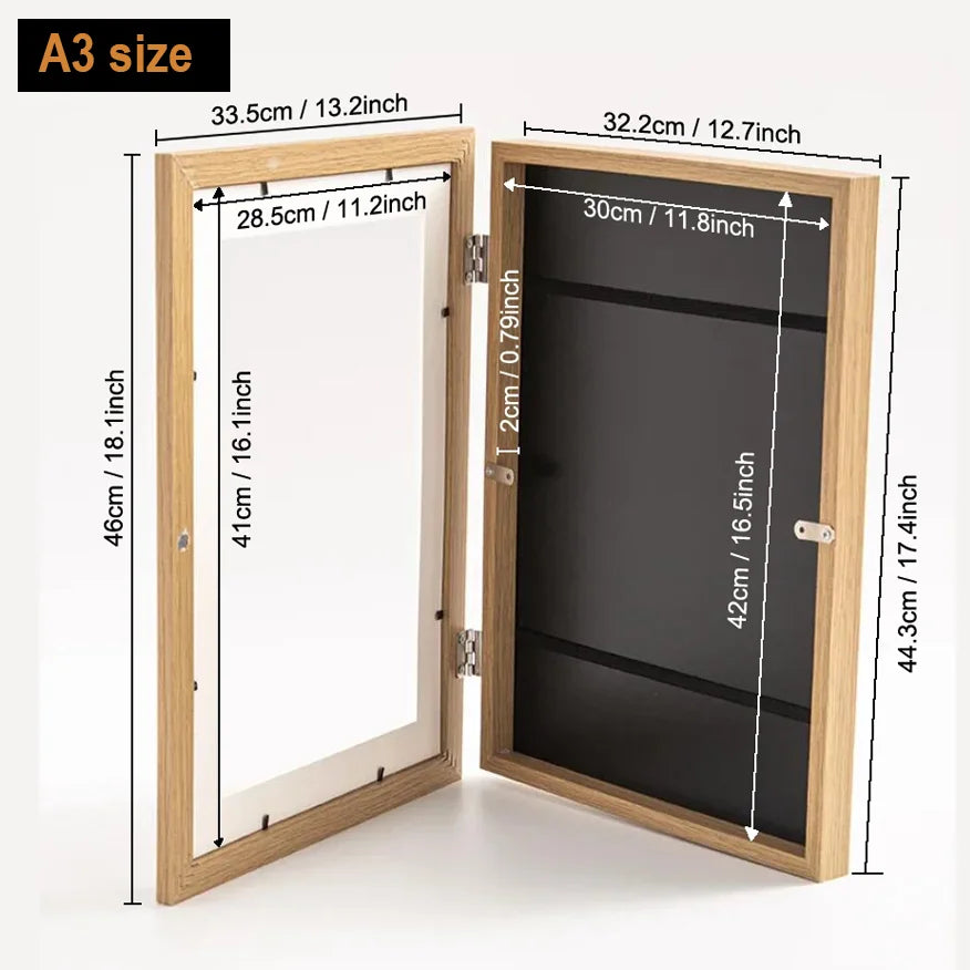 Wall Magnetic Display Frame