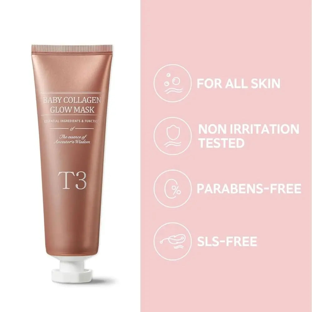 Korean Glass Skin Collagen Glow Mask