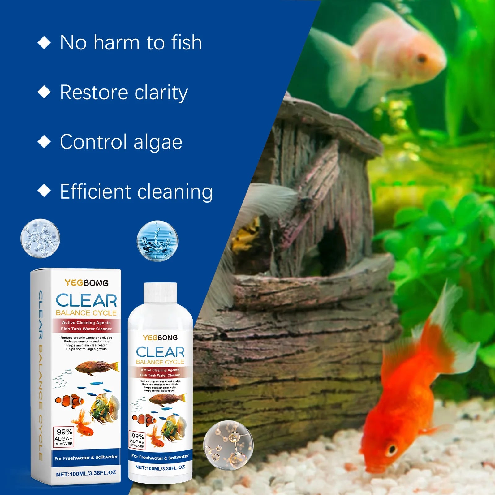 Fish Tank Water Cleaner