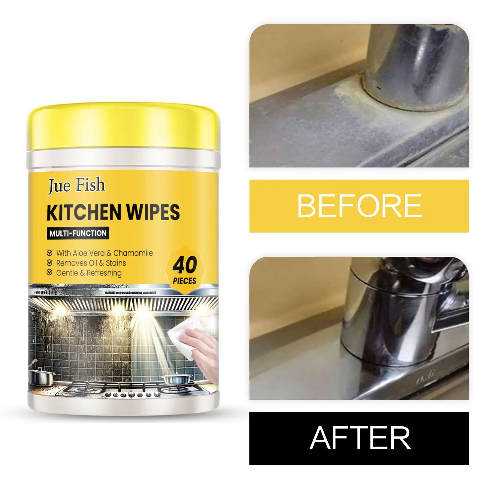 Disposable Kitchen Wet Cleaning Wipes