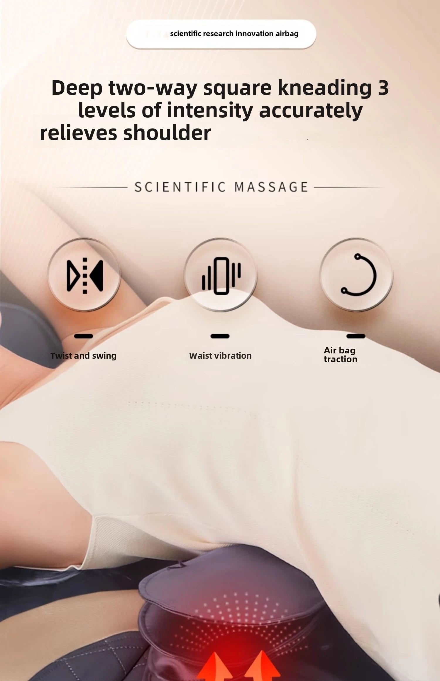 Upgraded Full Body Massage Mattress