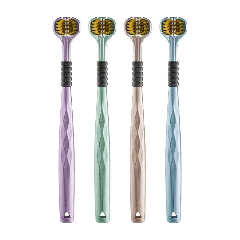Sparkle Triple-Head Toothbrush