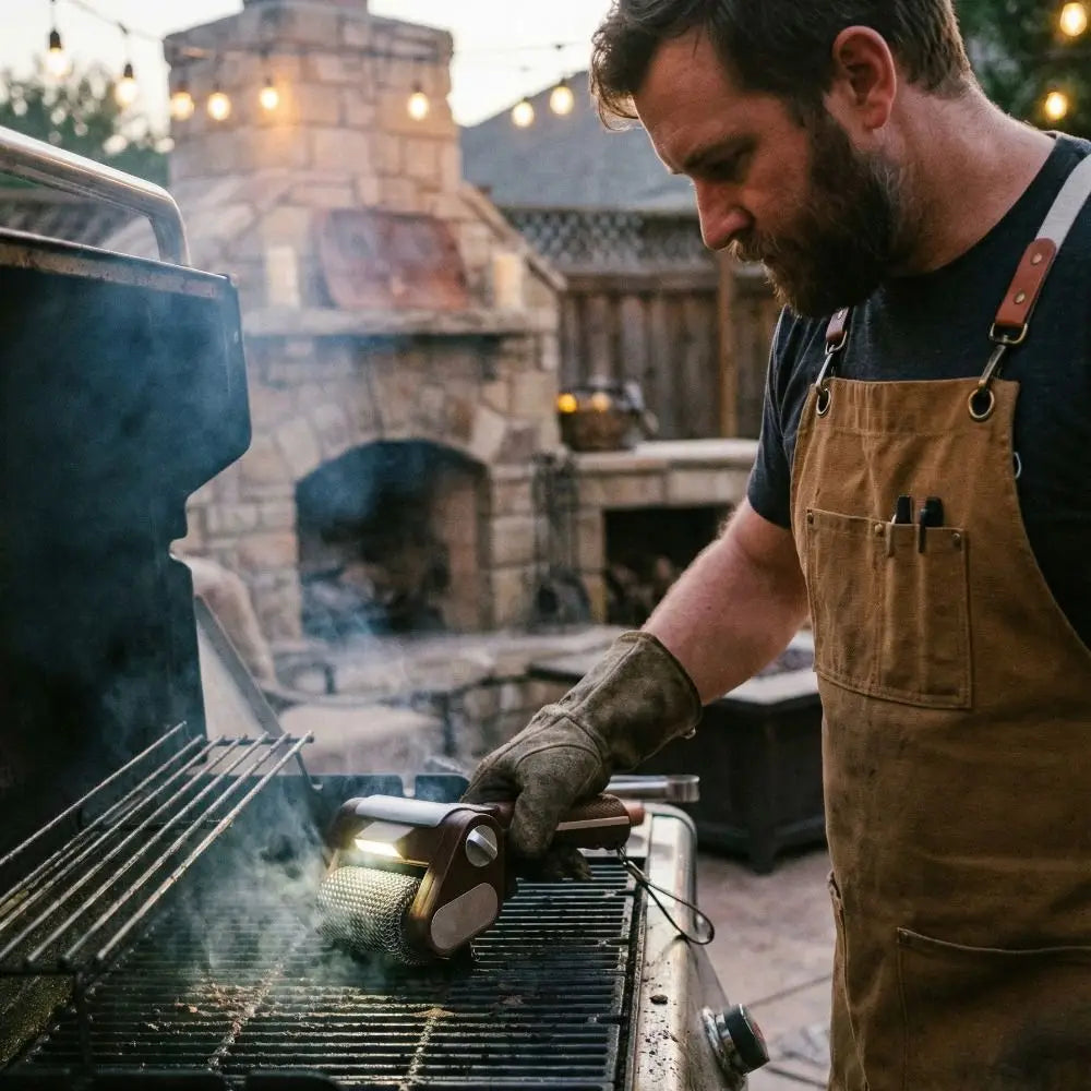 Rechargeable Electric Grill Cleaner