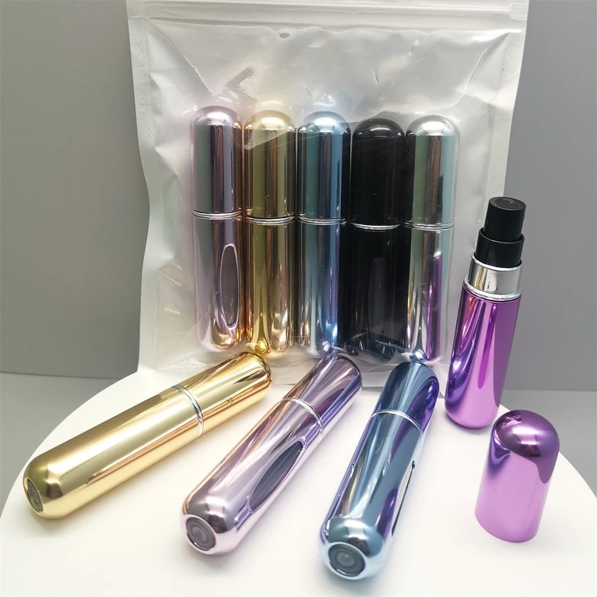 Refillable Perfume Atomizer Bottle 5Pcs