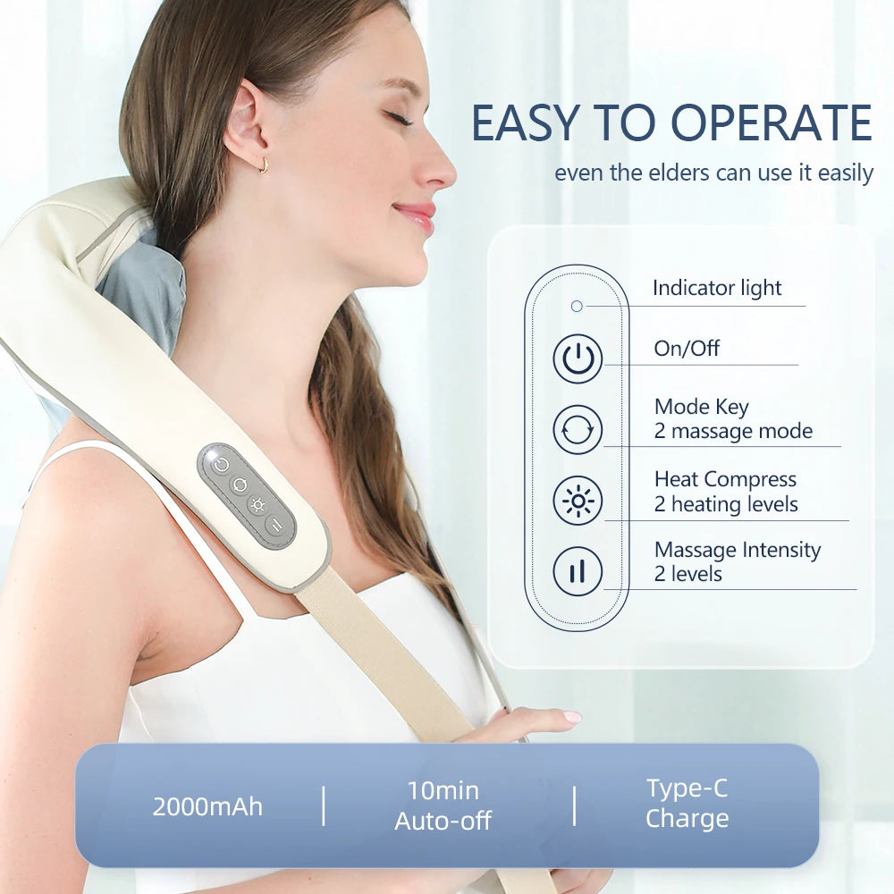 Cervical Spine Kneading Massager