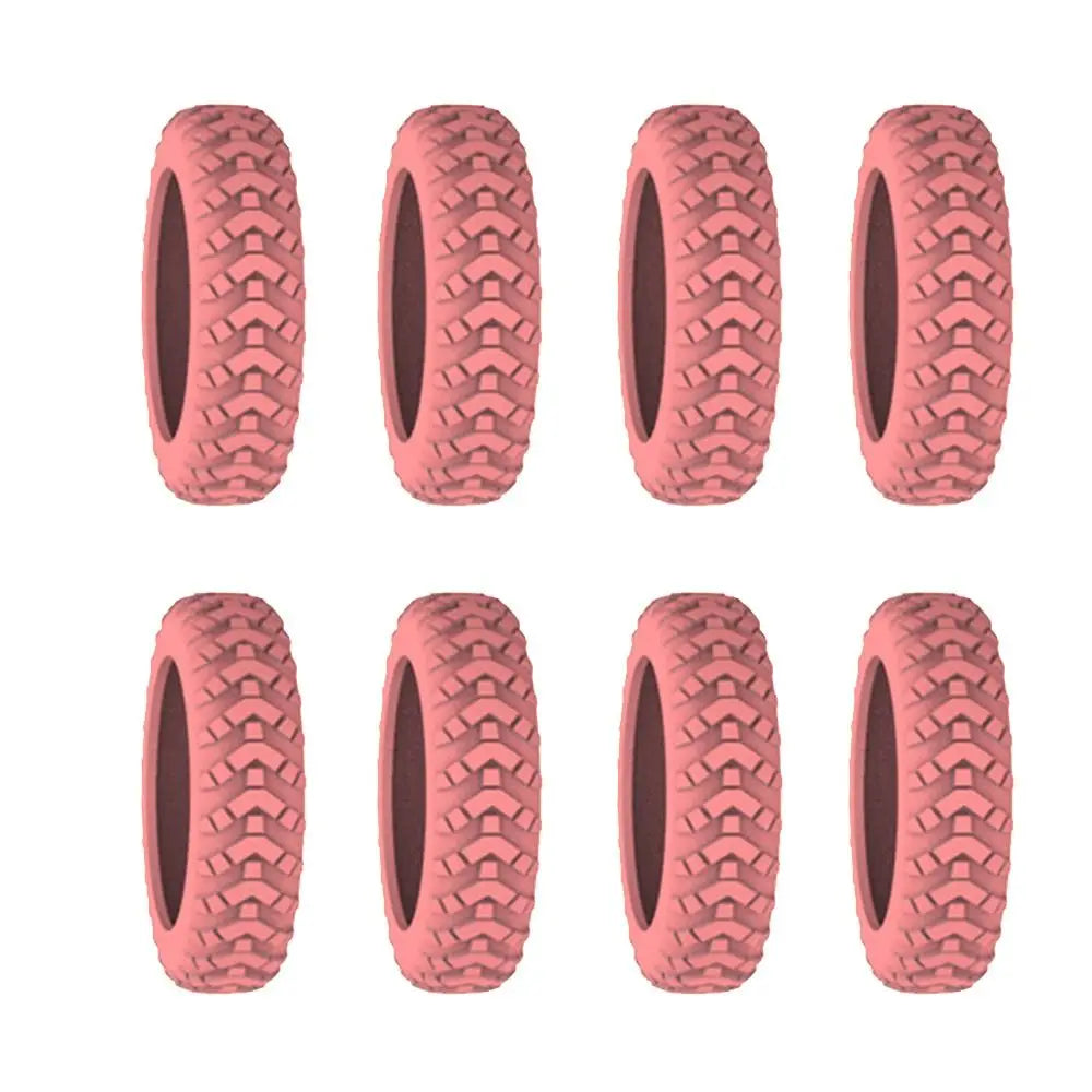 Trolley Suitcase Wheels Protection Cover 8PCS