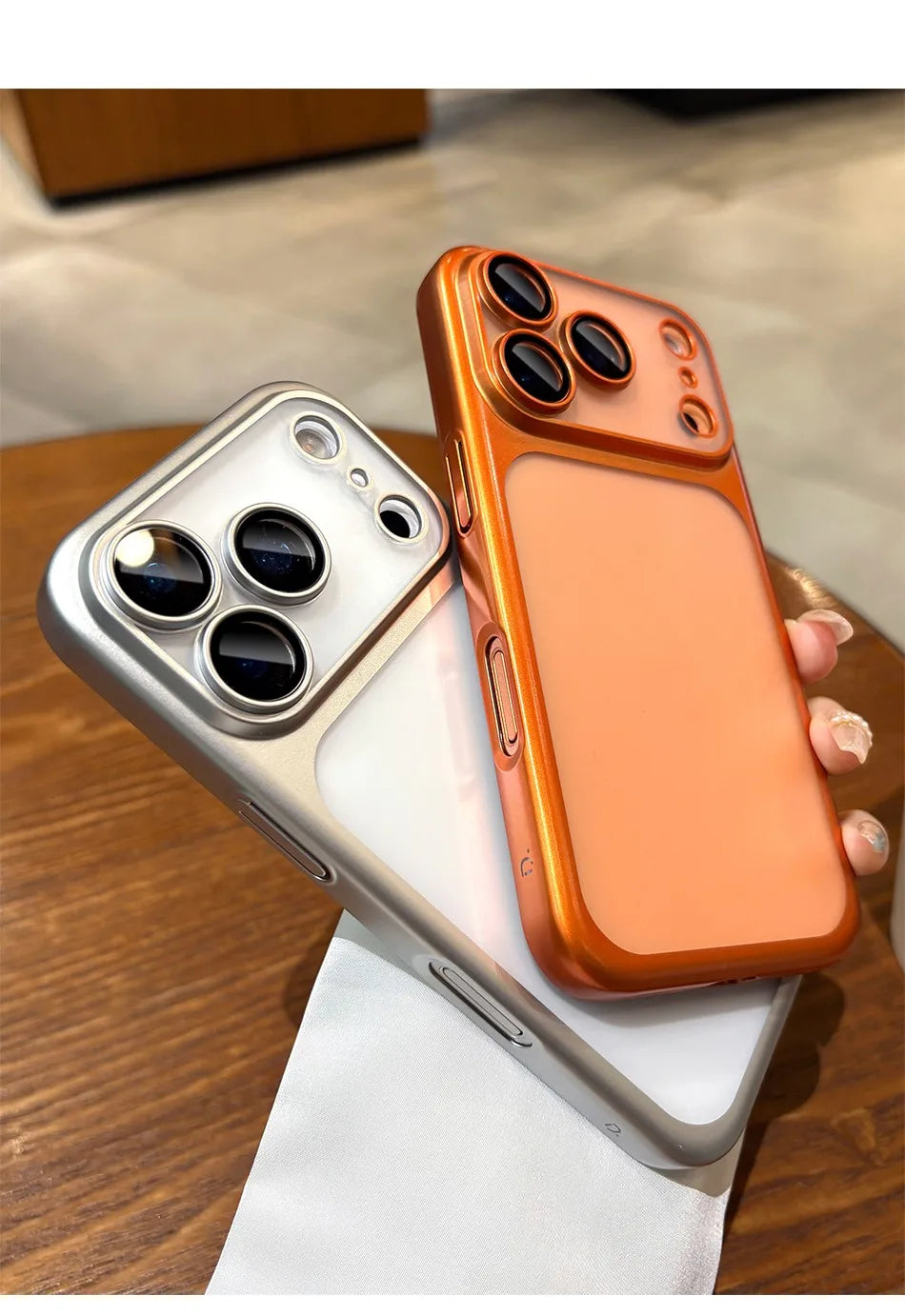 Frosted Shield Slim iPhone17 Case