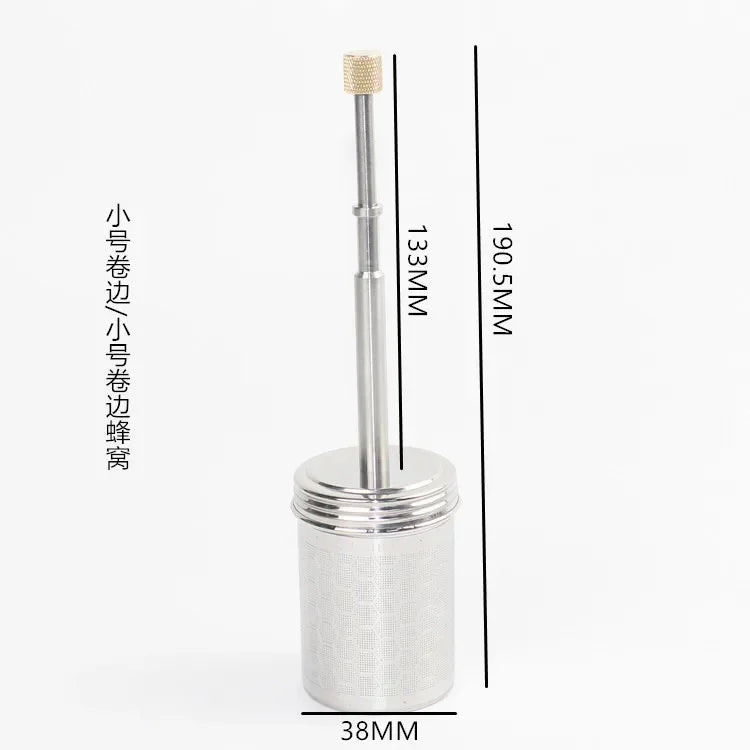 Stainless Steel Reusable Press Tea Infuser