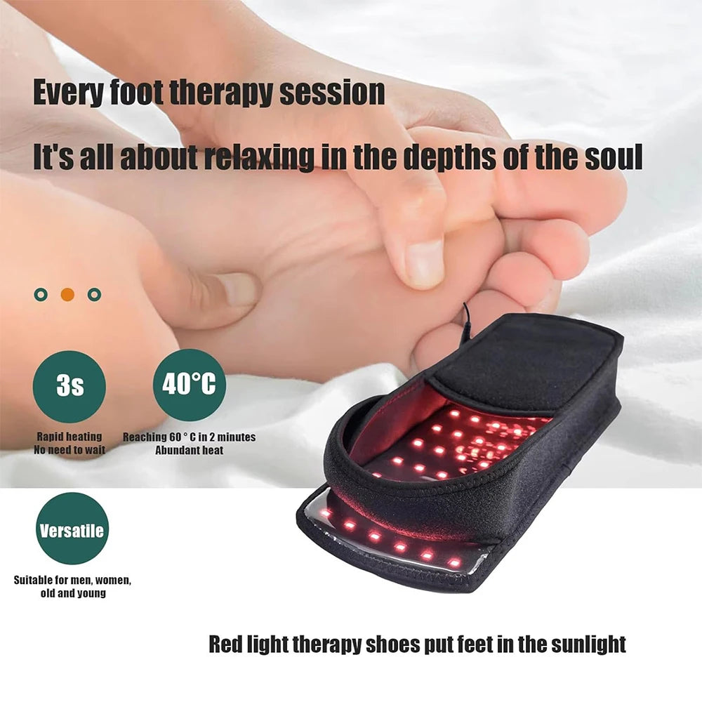 LED Infrared Light Therapy Slippers